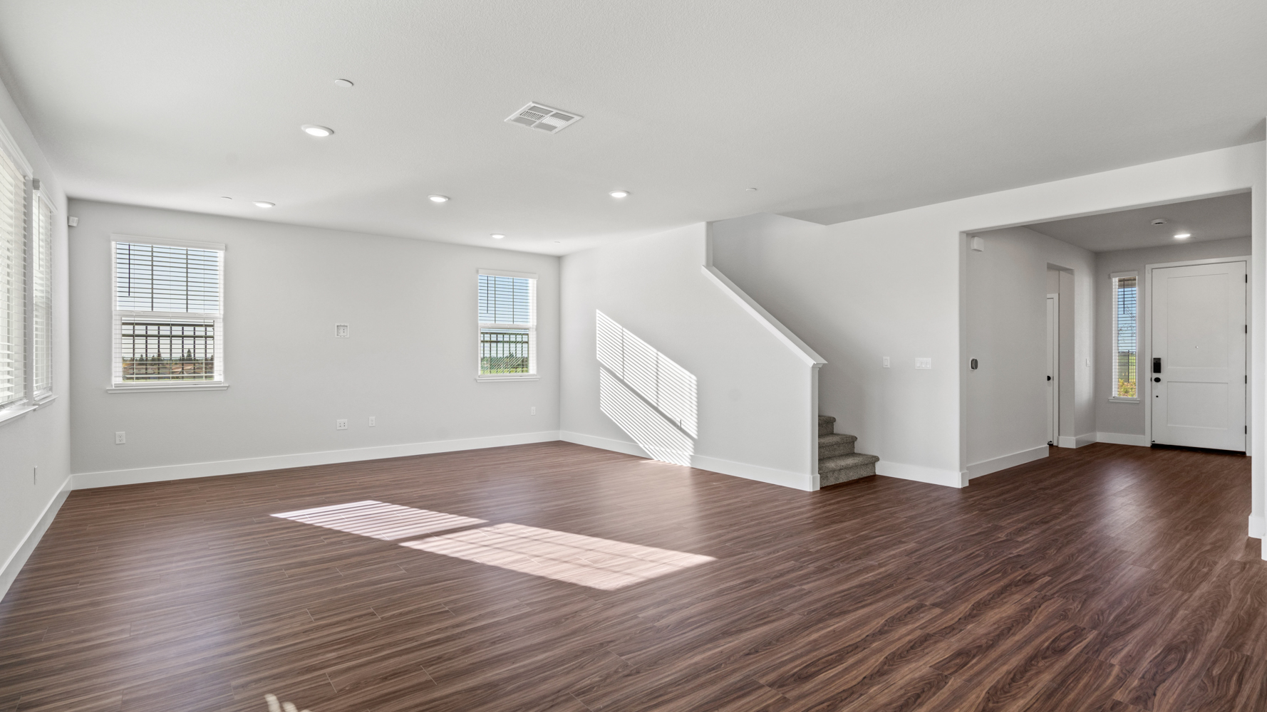 A large empty room.