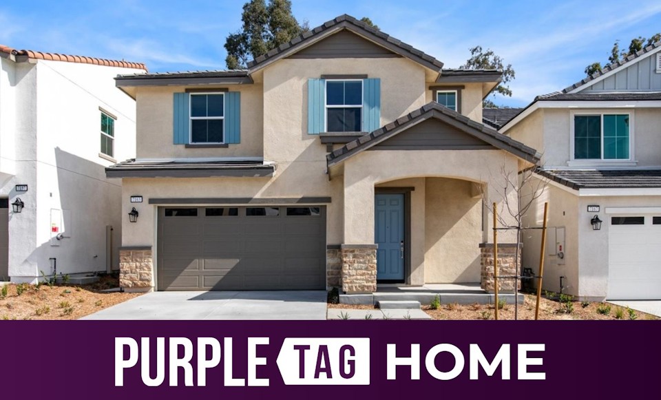 A house with a garage.