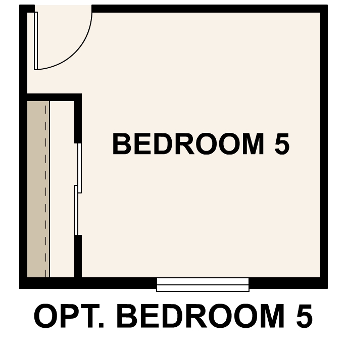 Diagram, shape, rectangle. Marion Floorplan, Upper Level Option