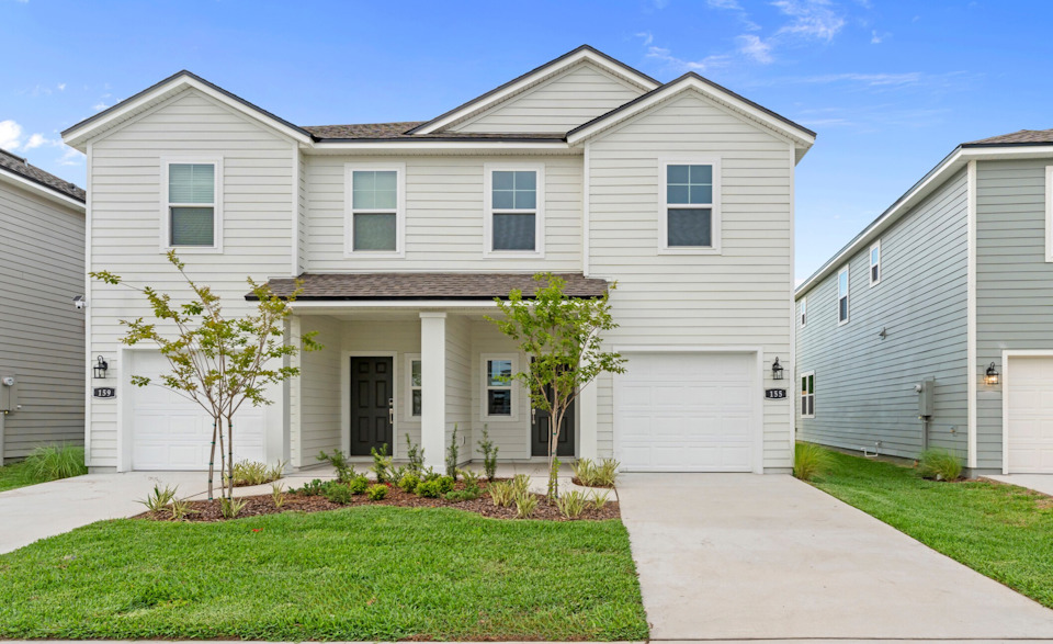 Davor Paired Home Exterior at The Landings at Pecan Park in Jacksonville