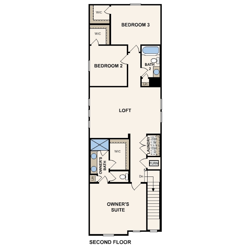 San Jacinto ll second floor