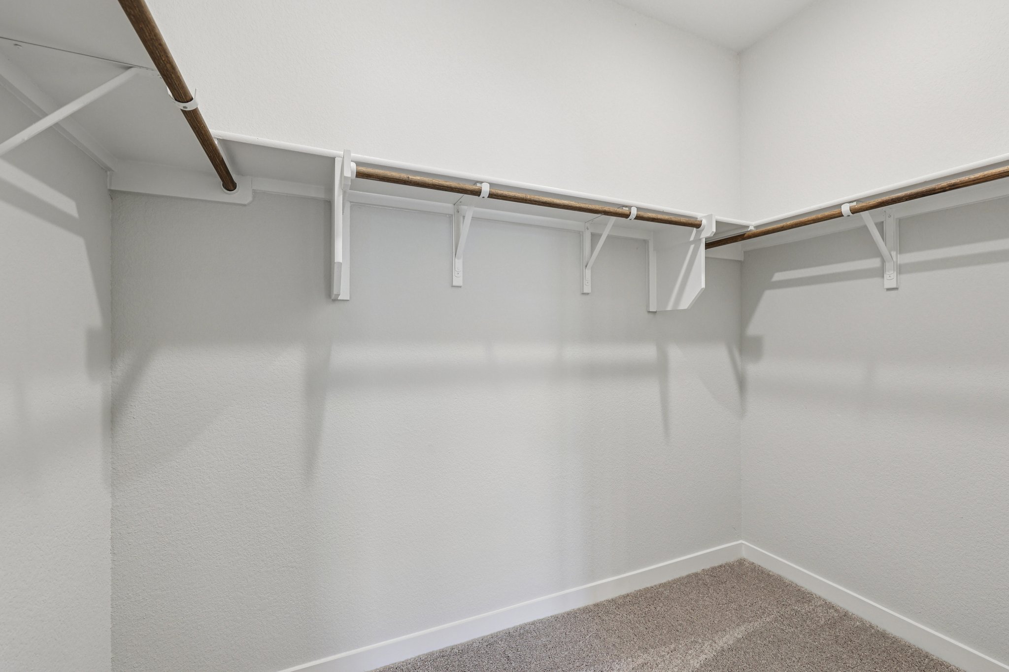 A staircase in a room.