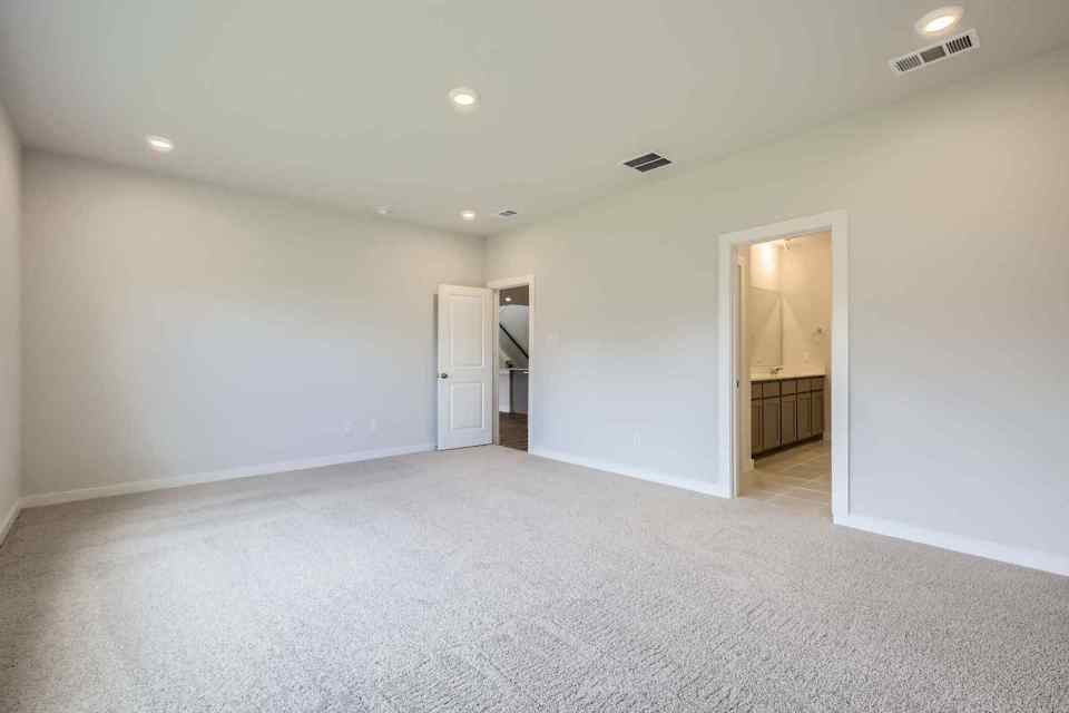 A room with white walls.