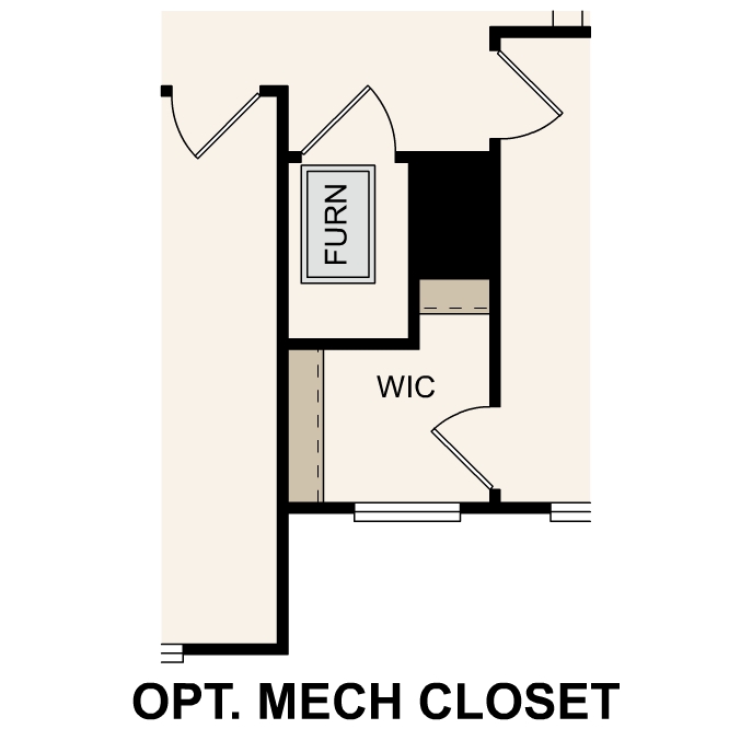 A diagram of a house.