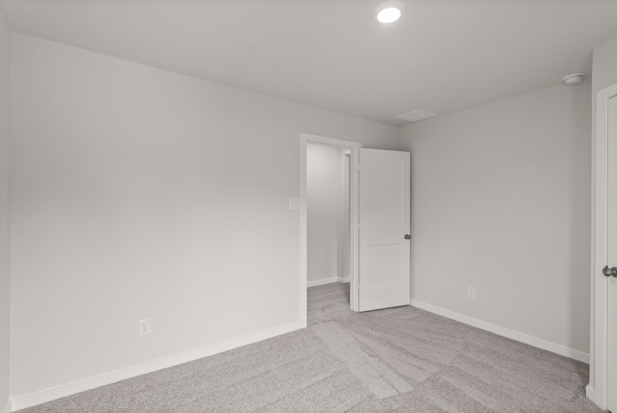 A room with white walls.