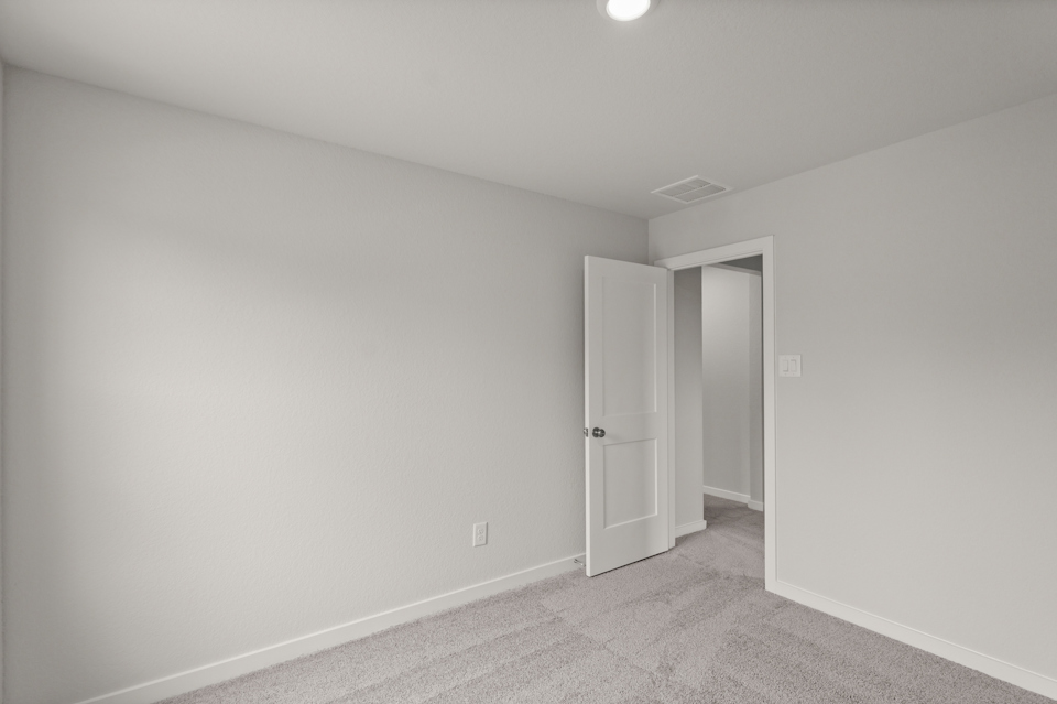 A room with white walls.