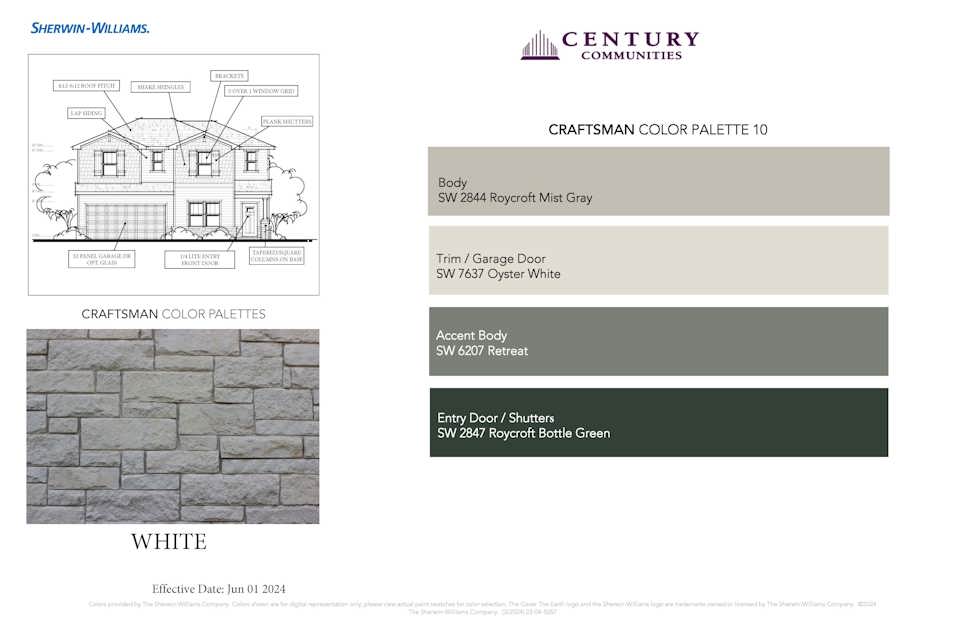 Craftsman Color Palette - 10