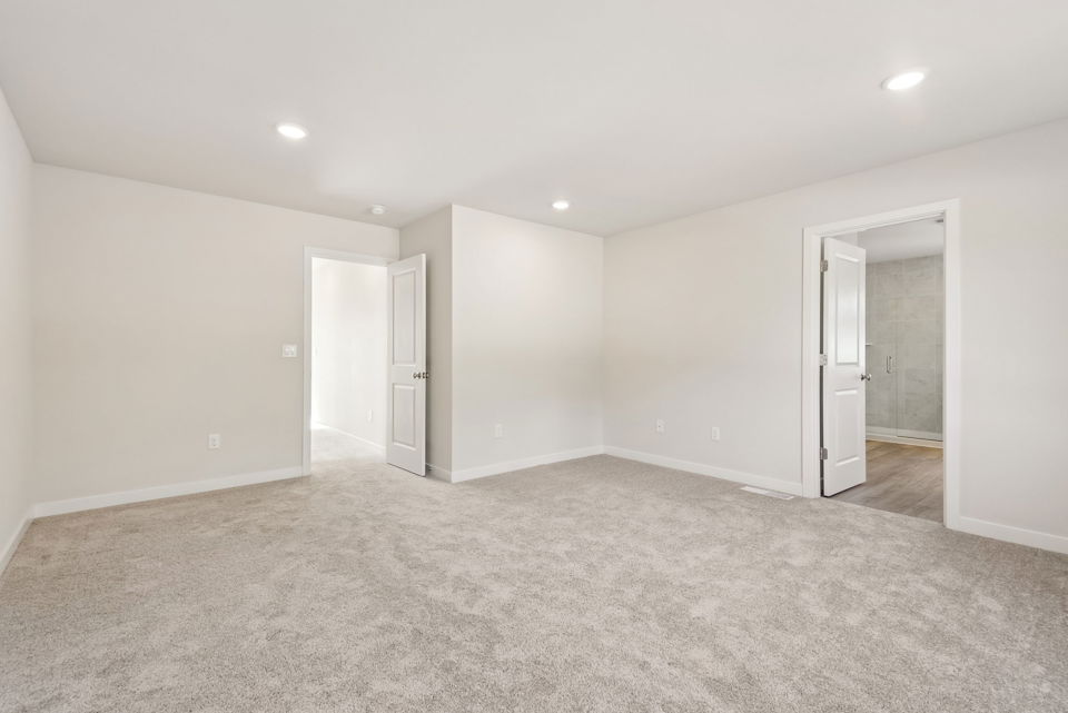 A room with white walls.